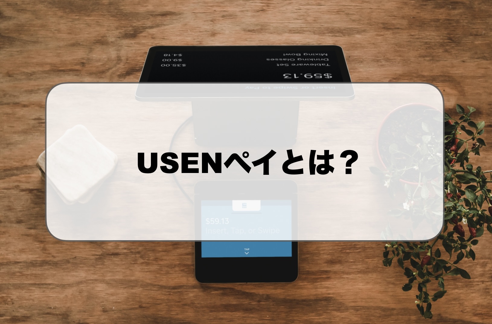 USENペイとは