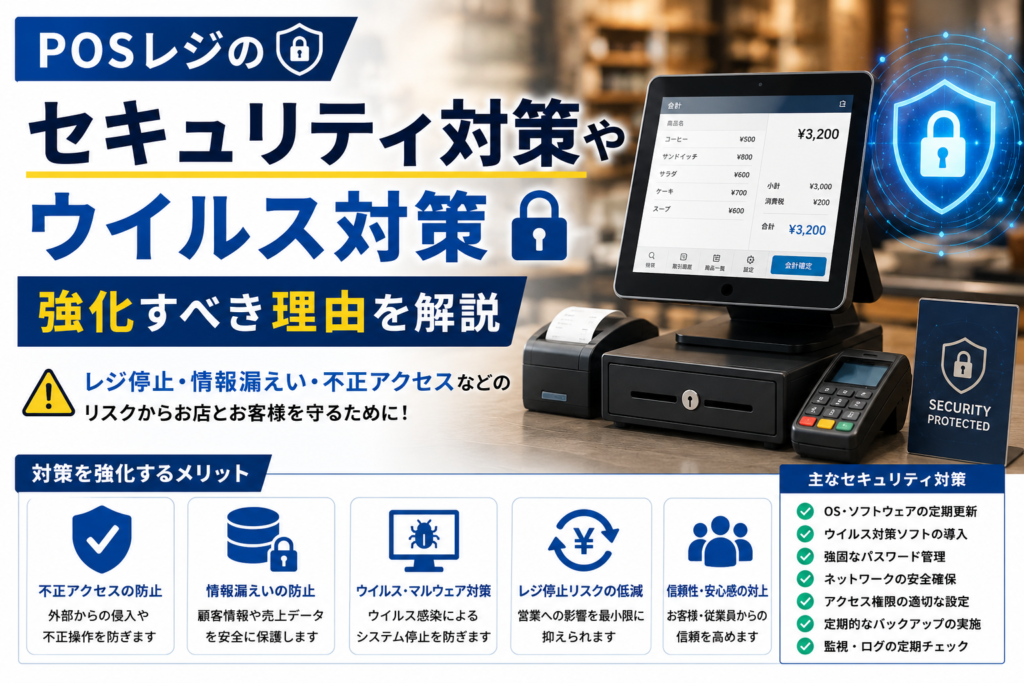 posレジのセキュリティ対策