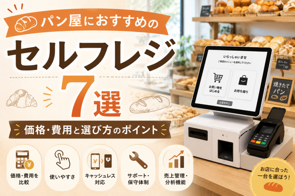 パン屋におすすめのセルフレジ