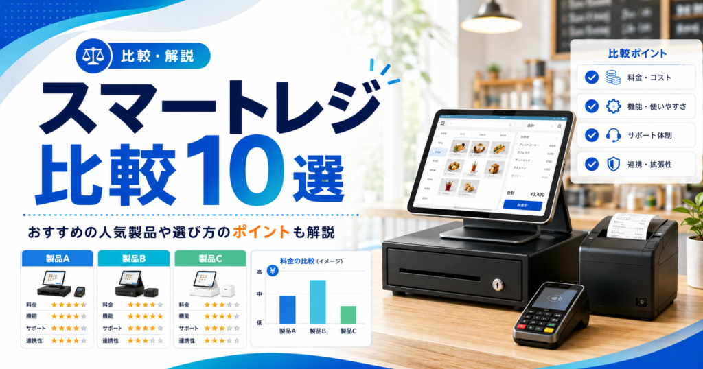 スマートレジを比較