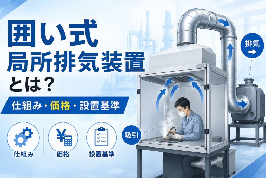 囲い式局所排気装置とは