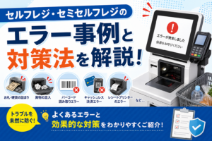 セルフレジのエラー事例と対策