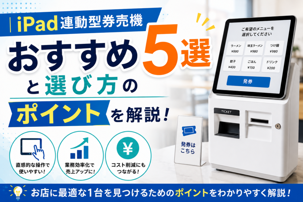 iPad券売機