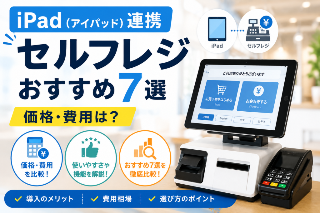 iPad連携セルフレジおすすめ