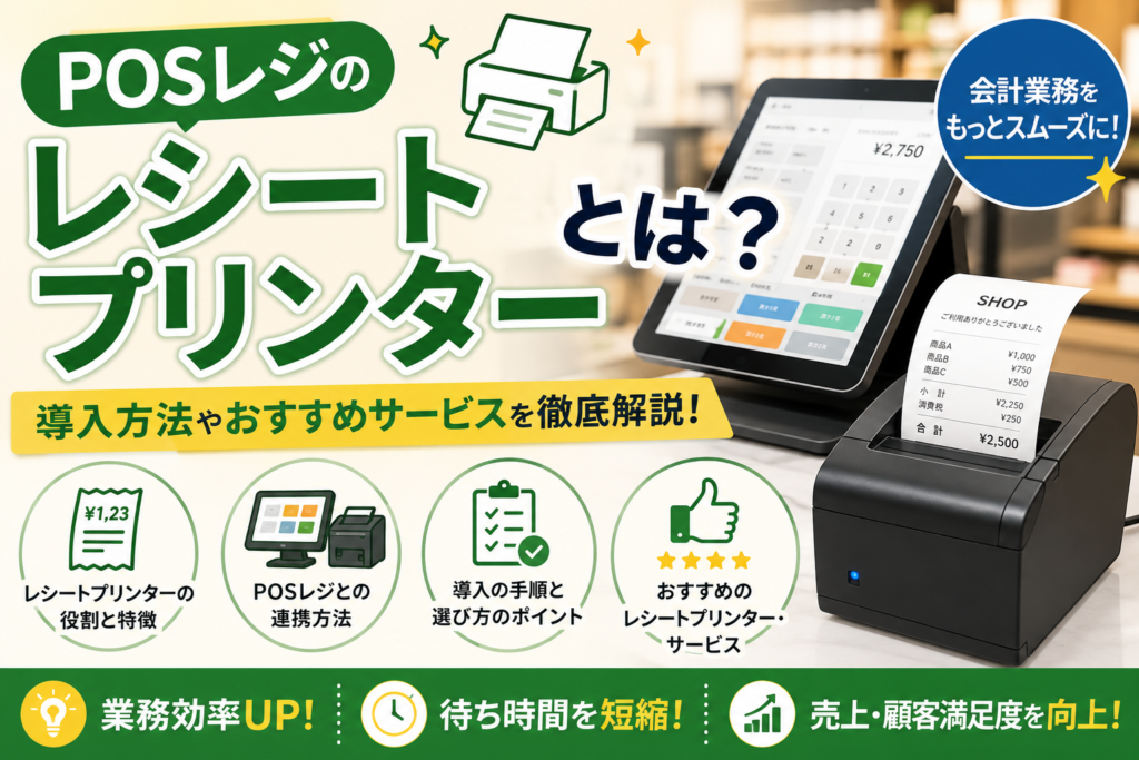POSレジのレシートプリンター