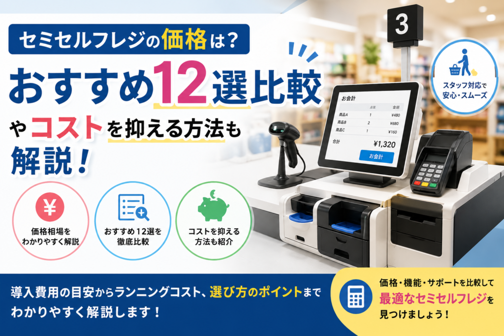 セミセルフレジの価格相場