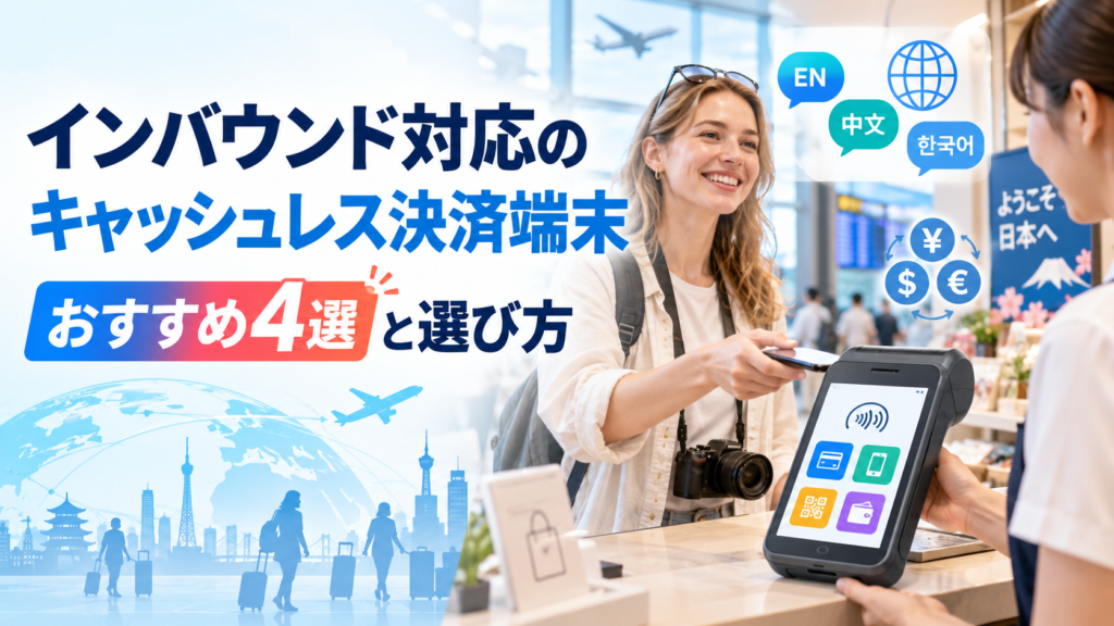 インバウンド対応キャッシュレス決済