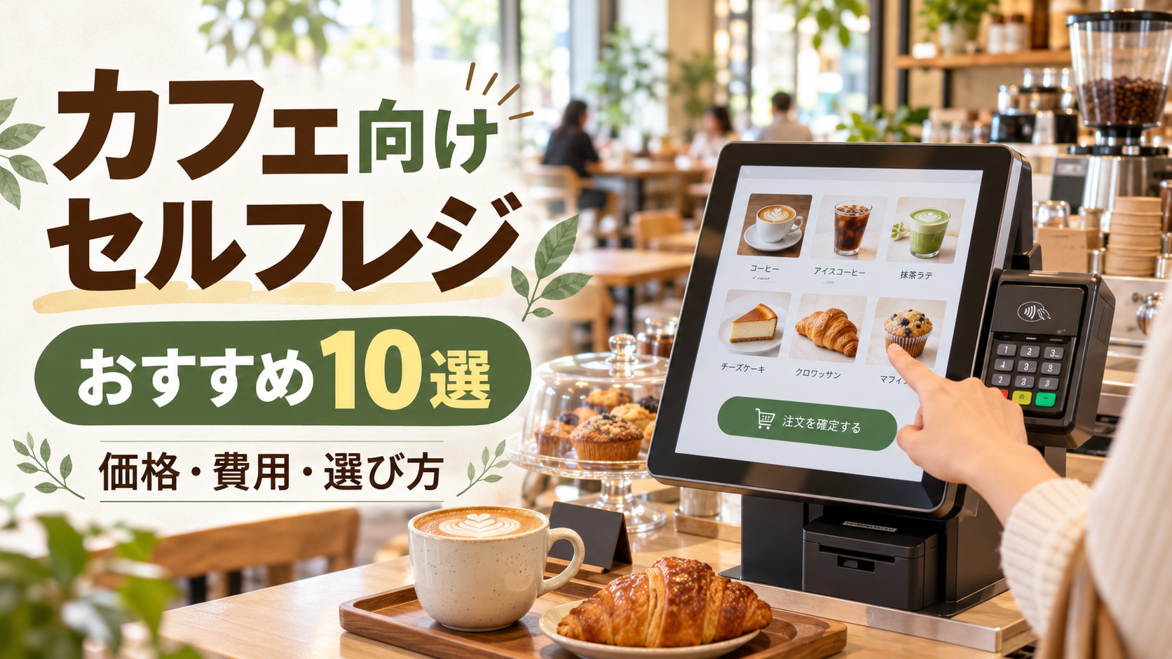カフェにおすすめのセルフレジ